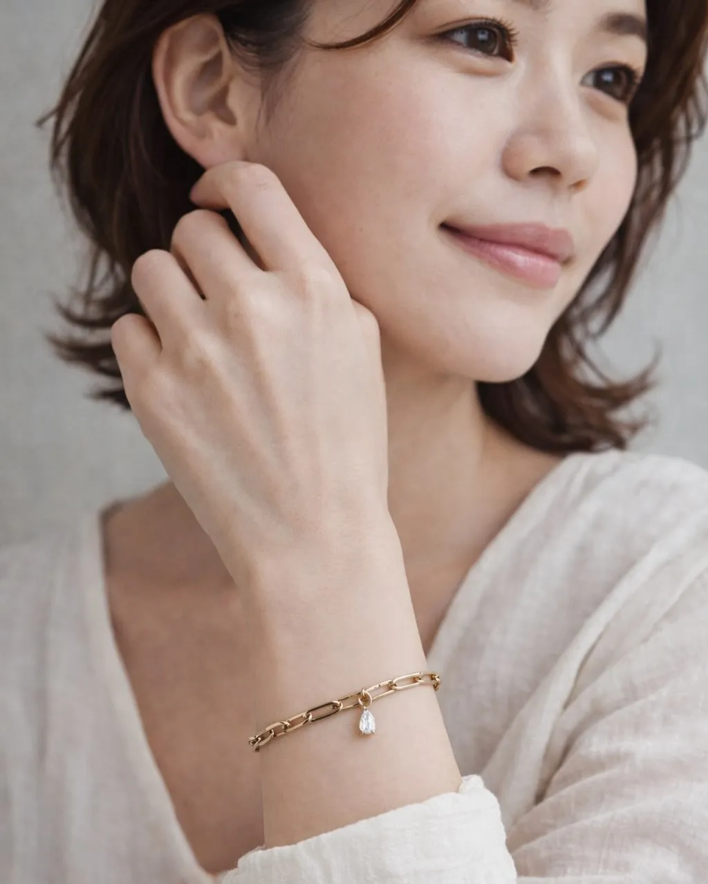 クリップチェーン ブレスレット