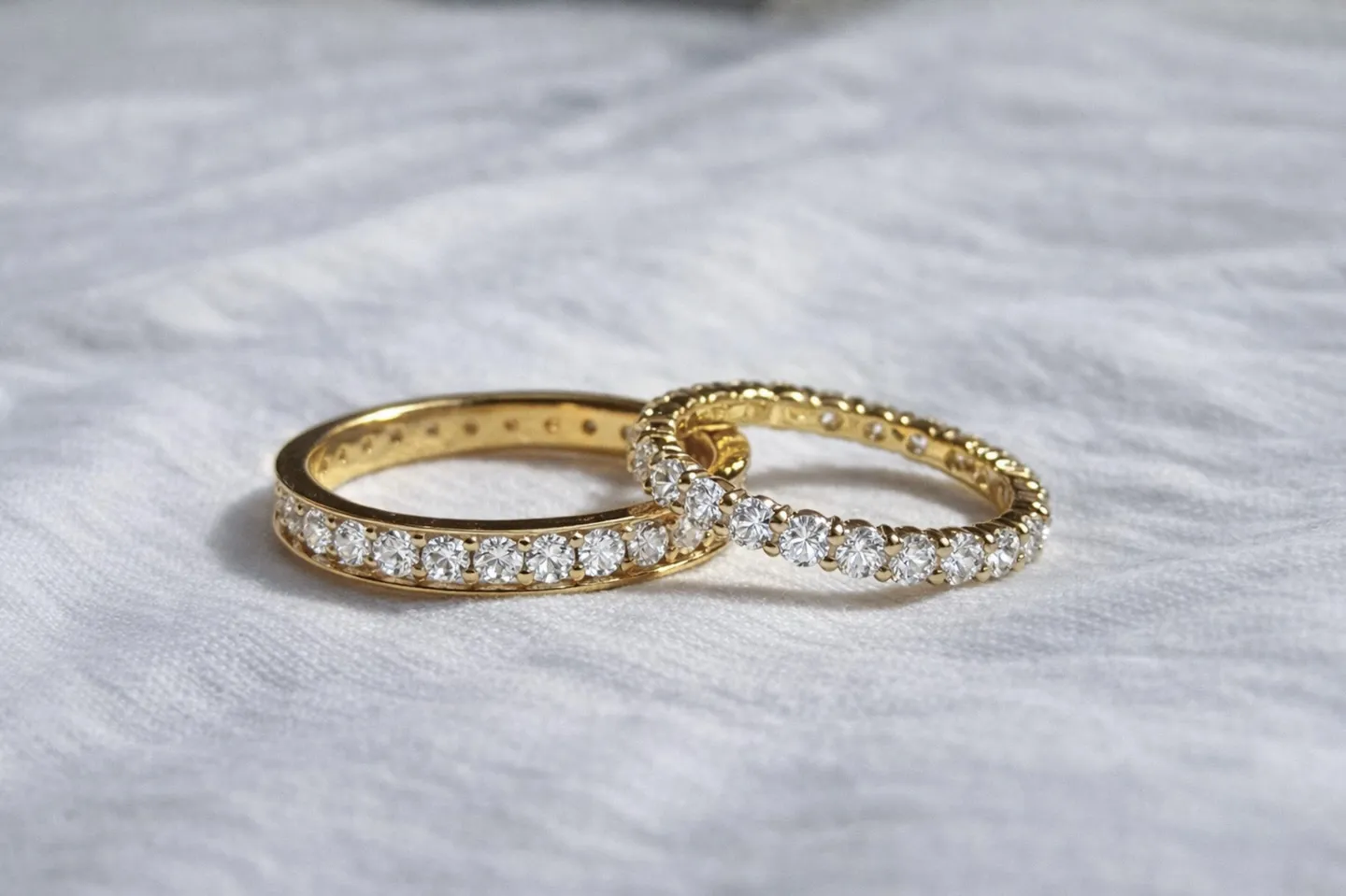 特別なペアのエタニティリング 💍✨