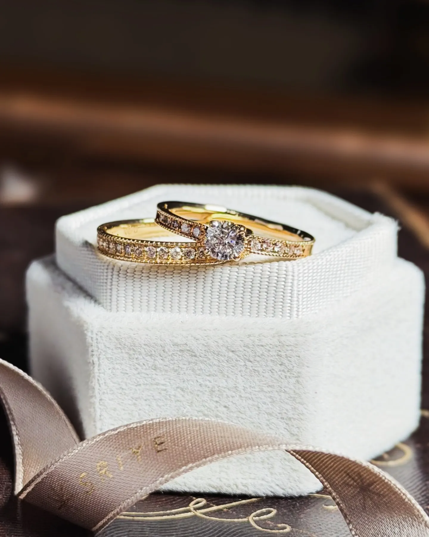 クラシカルな美しさを纏う、ミルグレンの重ね技💍✨